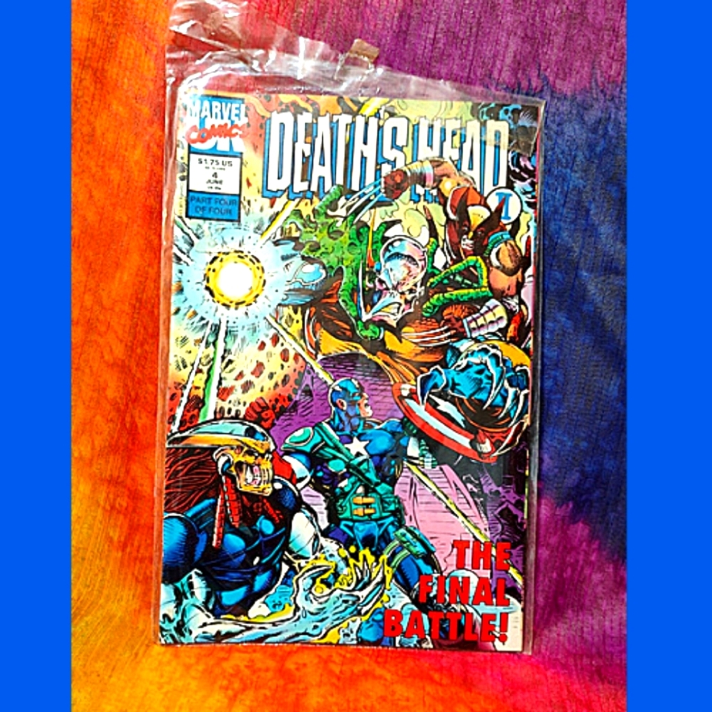 MARVEL COMICS DEATHS HEAD II 4 JUNE 1992
